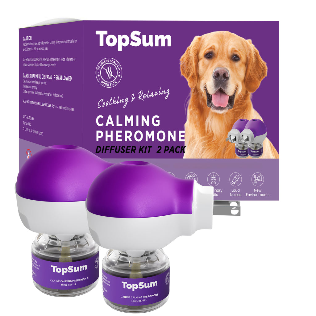 Pheromone Diffuser for Dogs: Premium Dog Calming Diffuser - Calming Ph